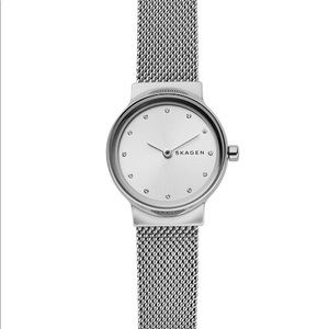 Ladies Skagen SS Watch with diamond